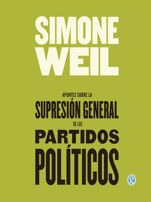 cover image of Apuntes sobre la supresión general de los partidos políticos